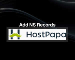 How to Add NS Records in HostPapa