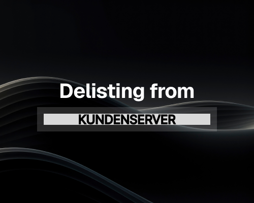 kundenserver blacklist removal